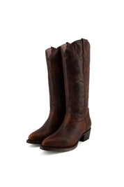 Alisa Midi Round Toe Cowgirl Boot FINAL SALE