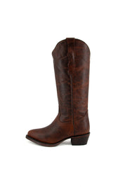 Alisa Midi Round Toe Cowgirl Boot FINAL SALE