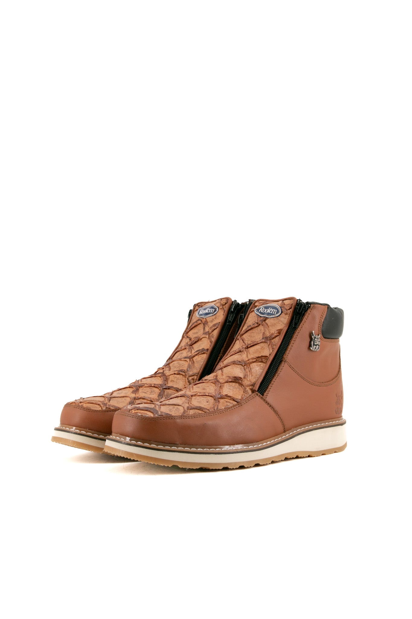 Rock'em Fish Pirarucu Artisanal Ankle Boot FINAL SALE