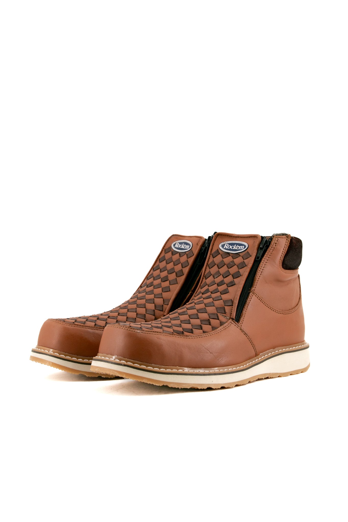 Steel Toe Botines Tejidos Artesanales Serbia FINAL SALE