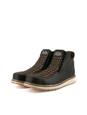 Steel Toe Botines Tejidos Artesanales Serbia FINAL SALE