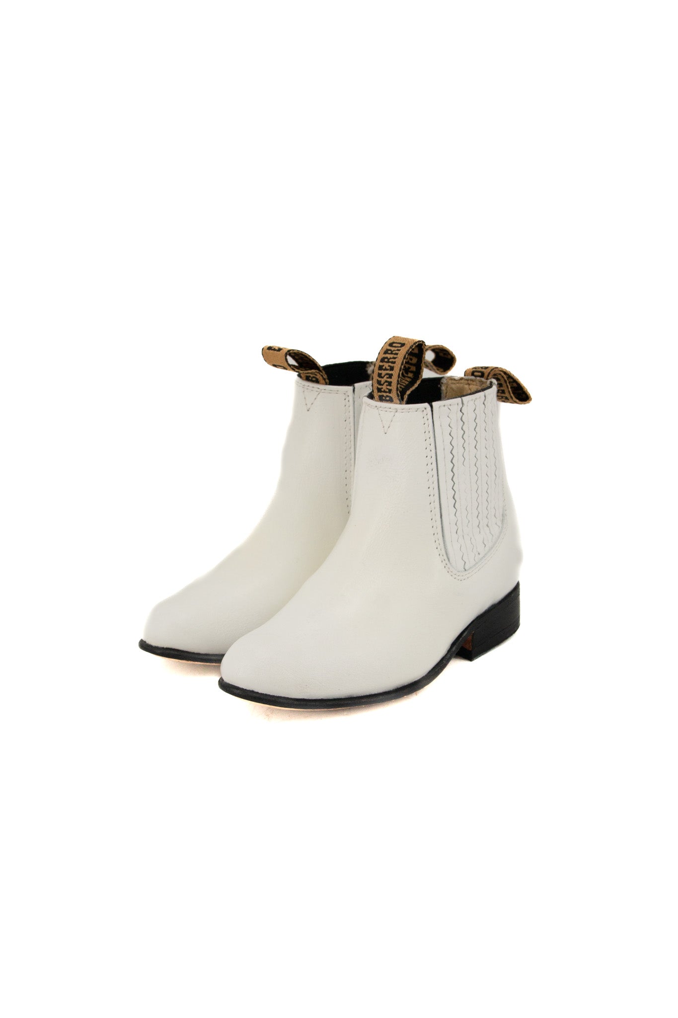 Kids Botin Unisex Piel Rhino White 700