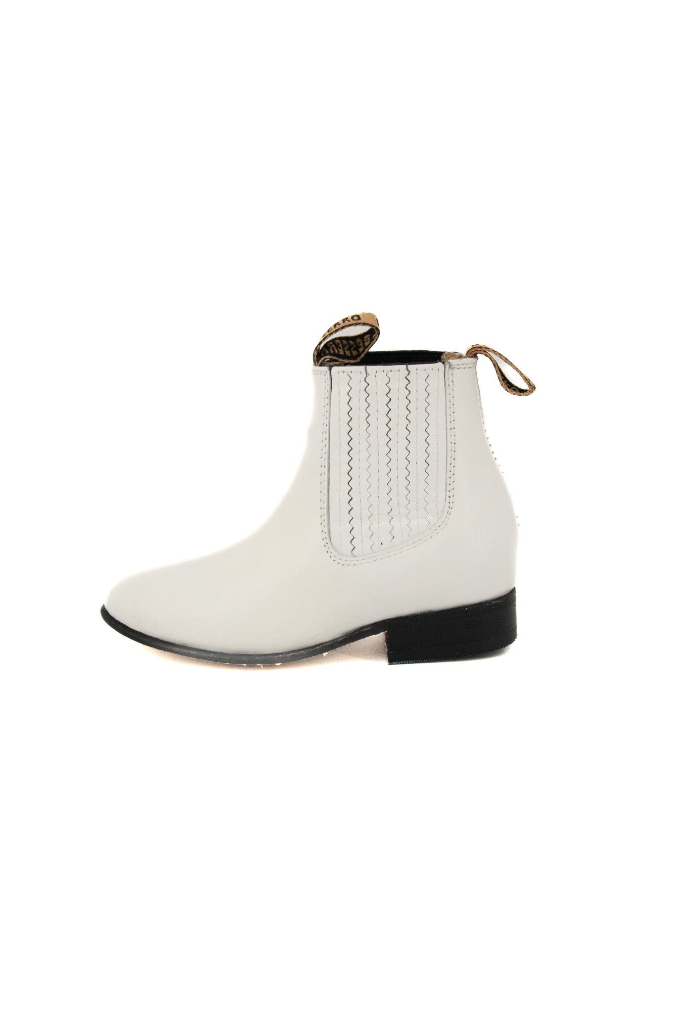 Kids Botin Unisex Piel Rhino White 700