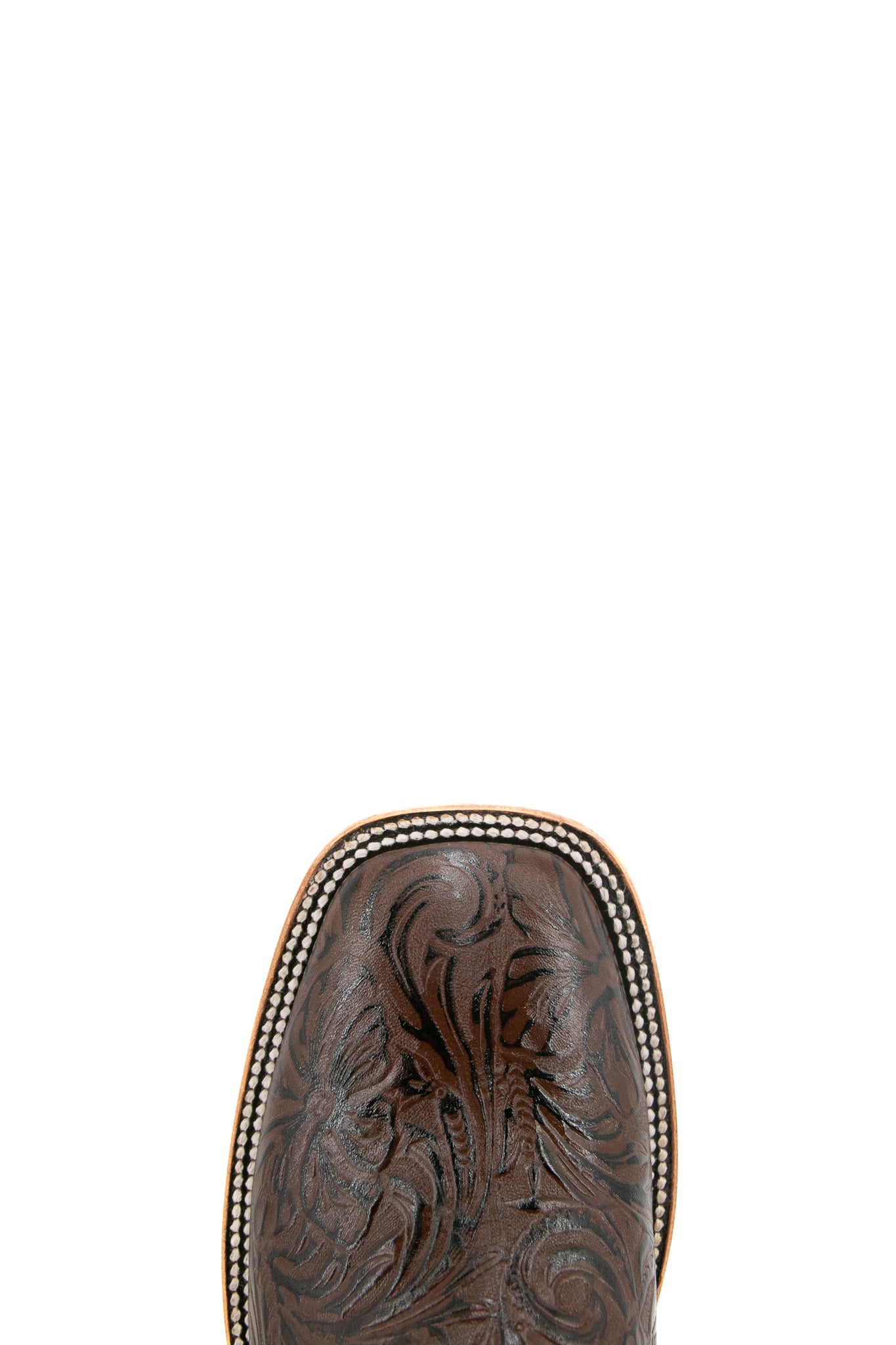 Tooled Cincelado Square Toe Cowgirl Boot FINAL SALE