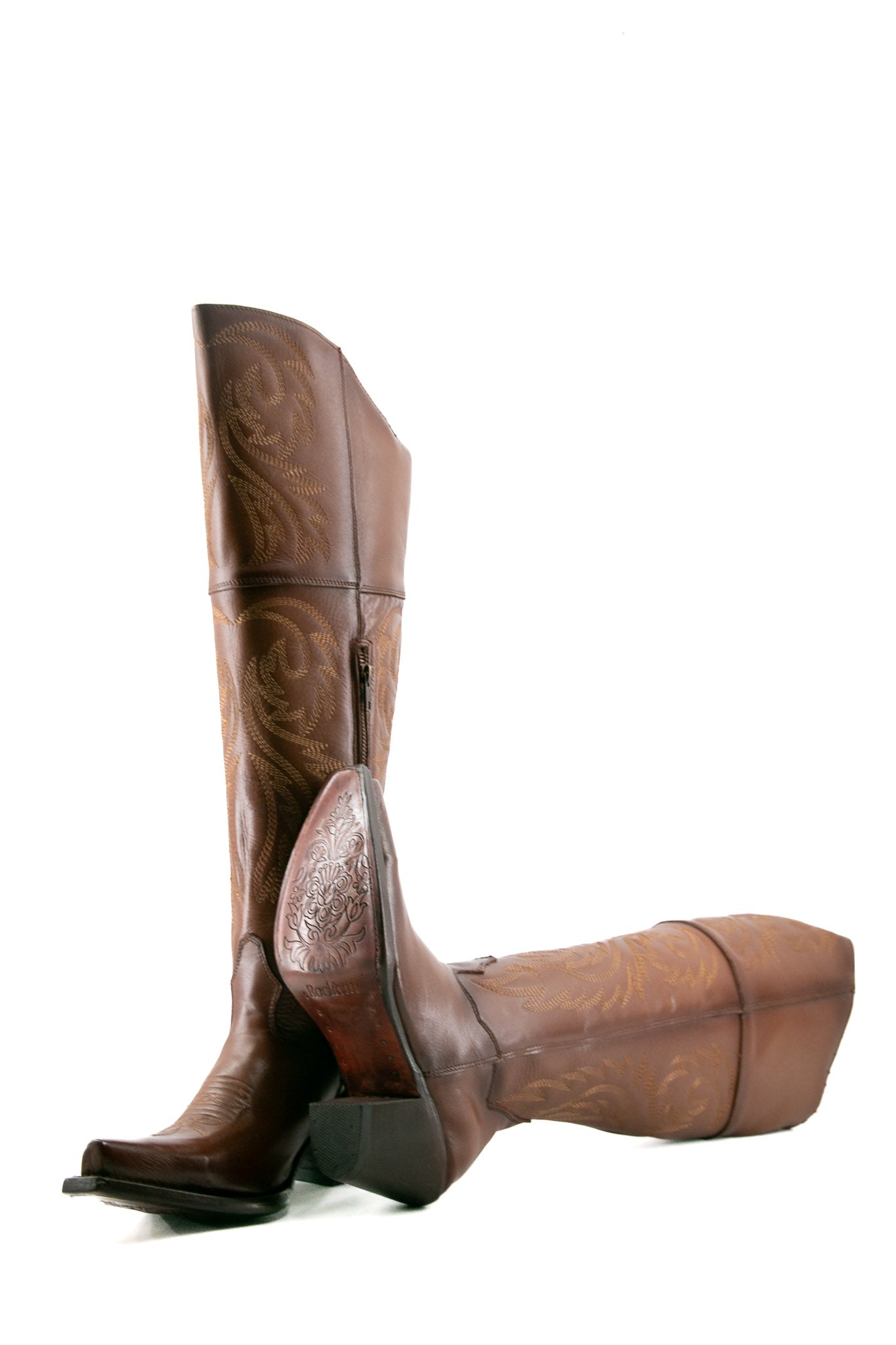 Blanca J Knee High Snip Toe Cowgirl Boot FINAL SALE