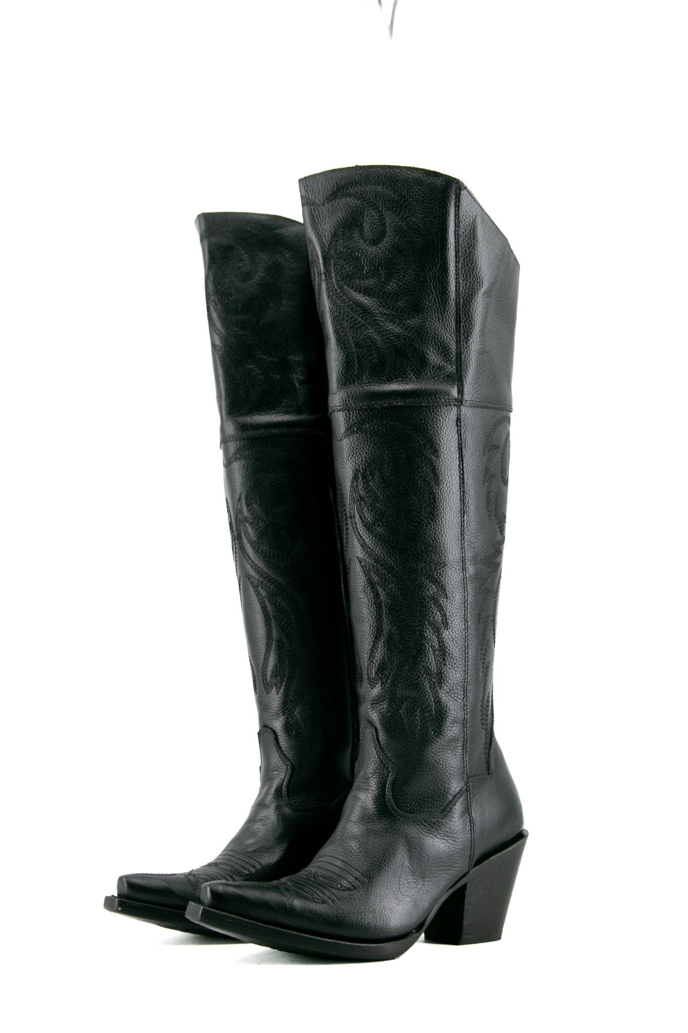 Blanca J Knee High Snip Toe Cowgirl Boot FINAL SALE