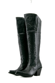Blanca J Knee High Snip Toe Cowgirl Boot FINAL SALE