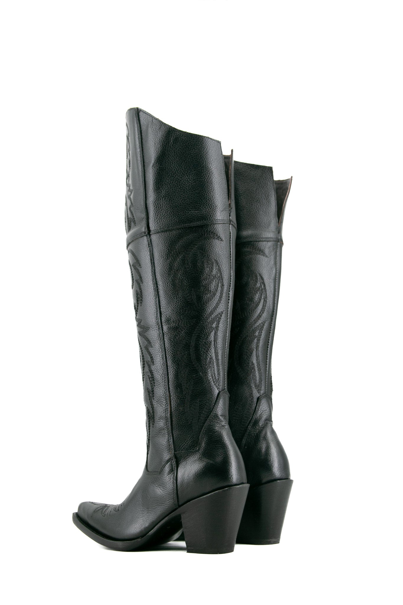 Blanca J Knee High Snip Toe Cowgirl Boot FINAL SALE