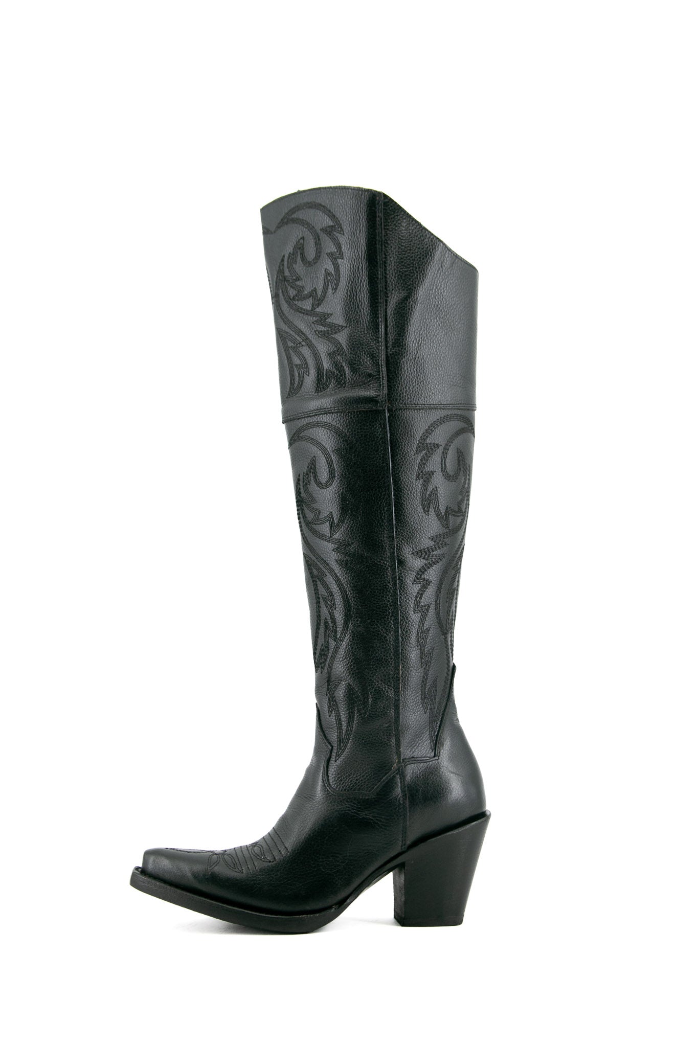 Blanca J Knee High Snip Toe Cowgirl Boot FINAL SALE