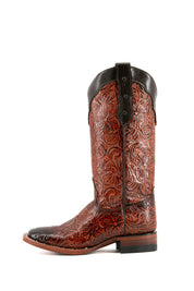 452 Mila Flor De Luz Square Toe Cowgirl Boot