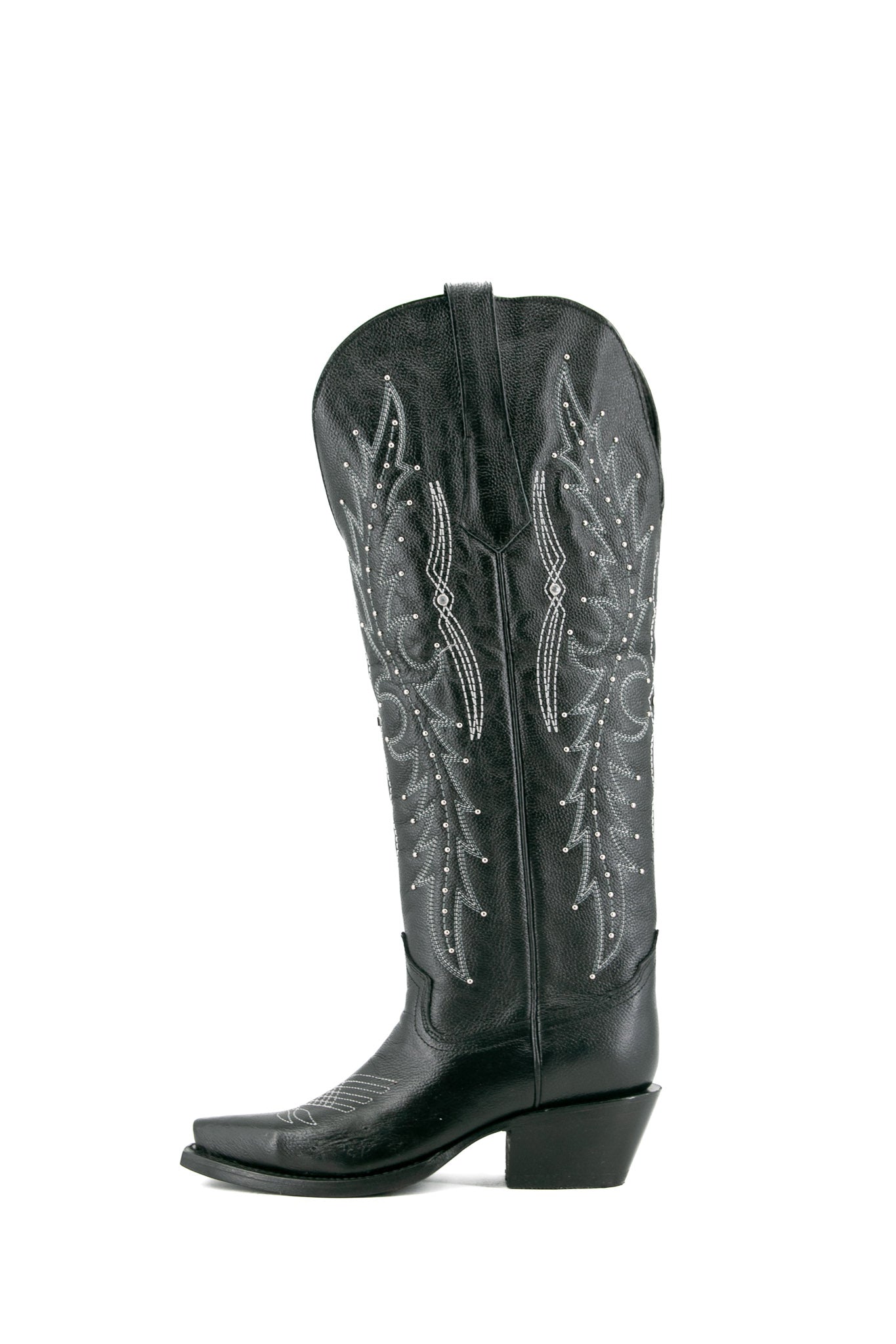 Paulina Tall Wide Calf Friendly Snip Toe Cowgirl Boot FINAL SALE