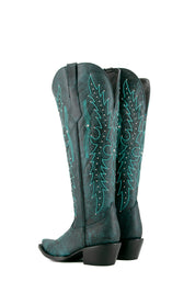 Paulina Tall Wide Calf Friendly Snip Toe Cowgirl Boot FINAL SALE