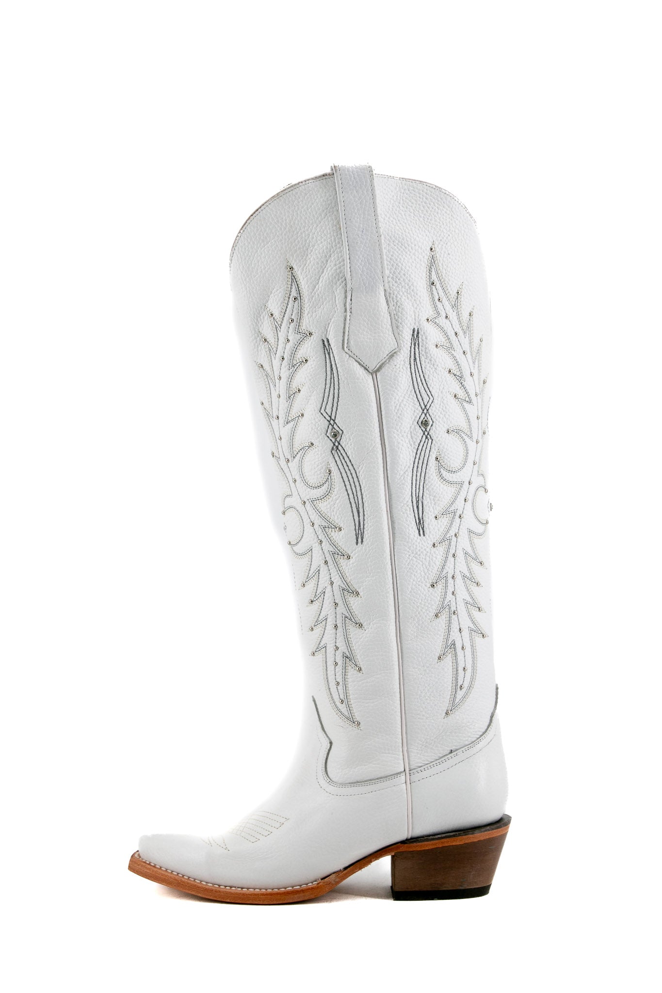 Paulina Tall Wide Calf Friendly Snip Toe Cowgirl Boot FINAL SALE