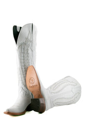 Gia Tall Wide Calf Snip Toe Cowgirl Boot