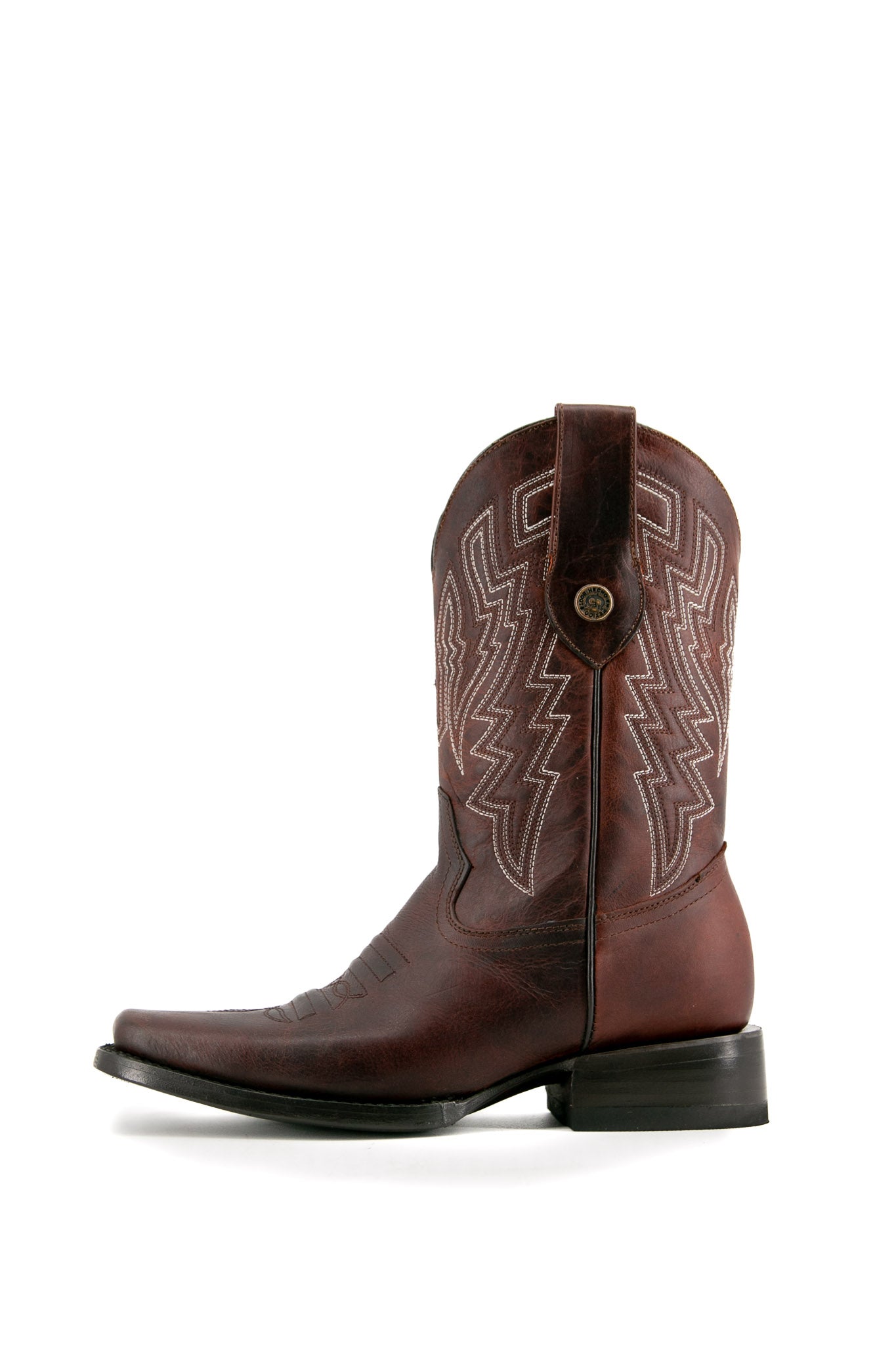 Falcon Rust Rodeo Toe Cowboy Boot FINAL SALE