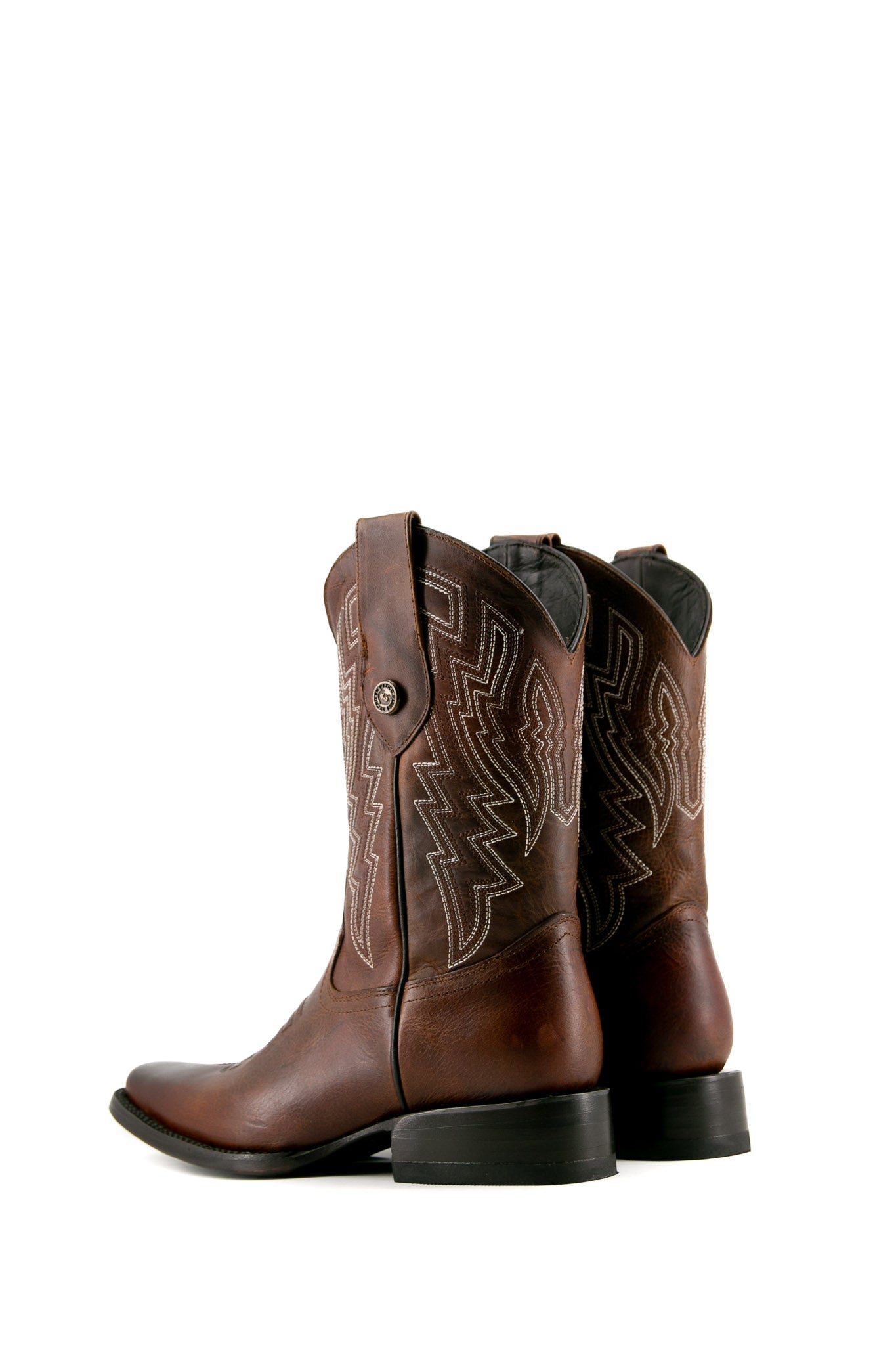 Falcon Rust Rodeo Toe Cowboy Boot FINAL SALE