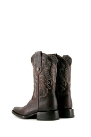 Falcon Rust Rodeo Toe Cowboy Boot FINAL SALE