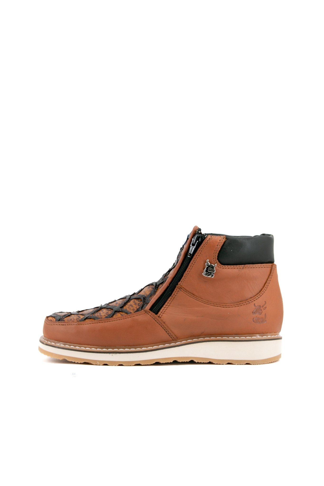 Rock'em Fish Pirarucu Artisanal Ankle Boot FINAL SALE
