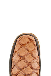 Rock'em Fish Pirarucu Artisanal Ankle Boot FINAL SALE
