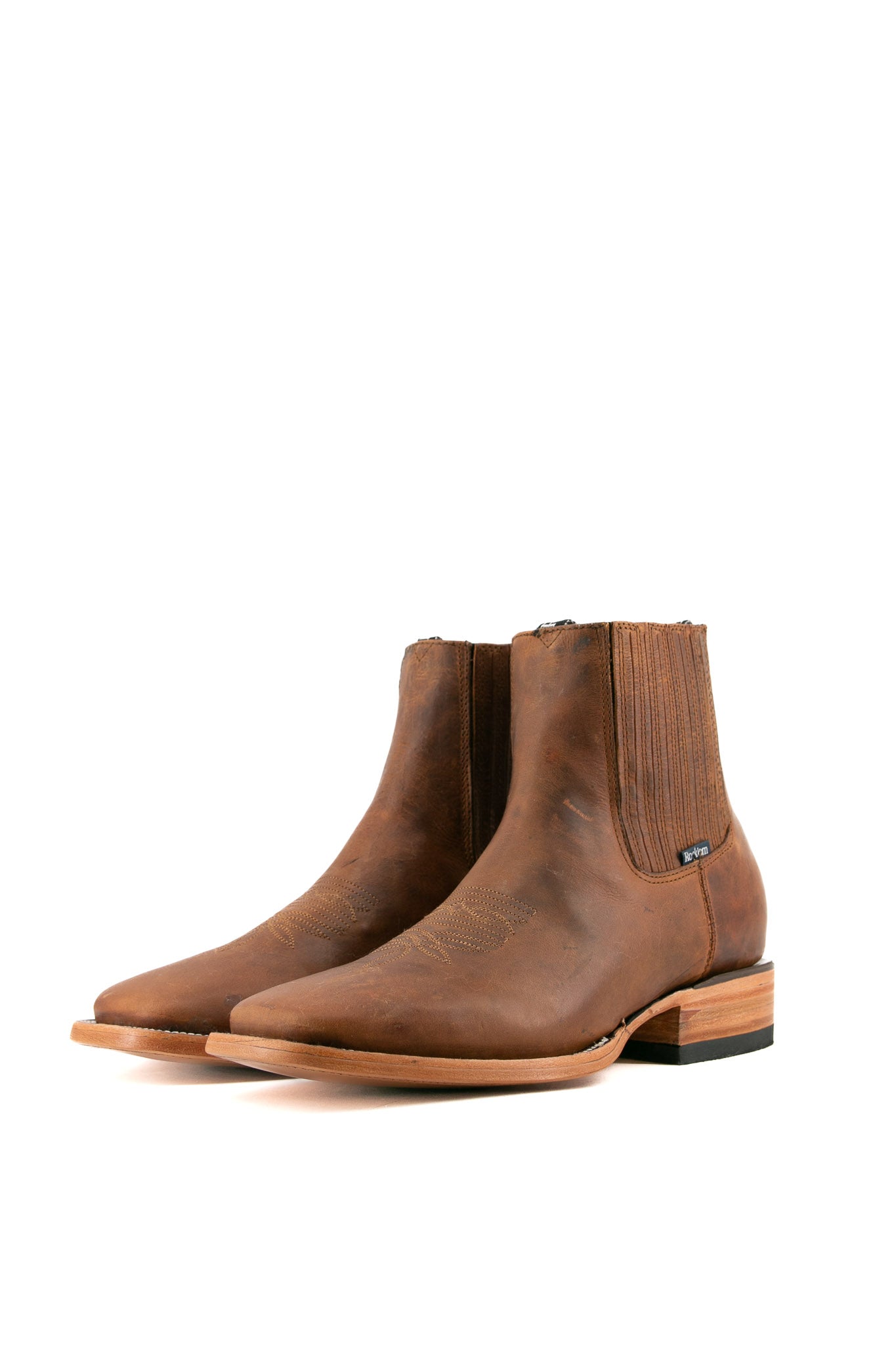 Mens square toe ankle boots online