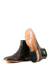 Clon Python Square Toe Ankle Boot