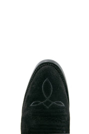 Gema Suede Midi Round Toe Cowgirl Boot FINAL SALE