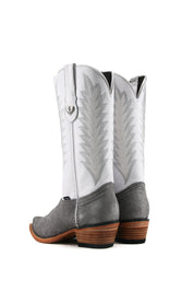 Sierra Roughout Snip Toe Cowgirl Boot