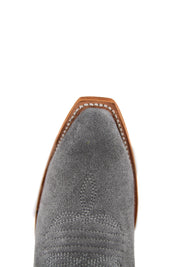 Sierra Roughout Snip Toe Cowgirl Boot