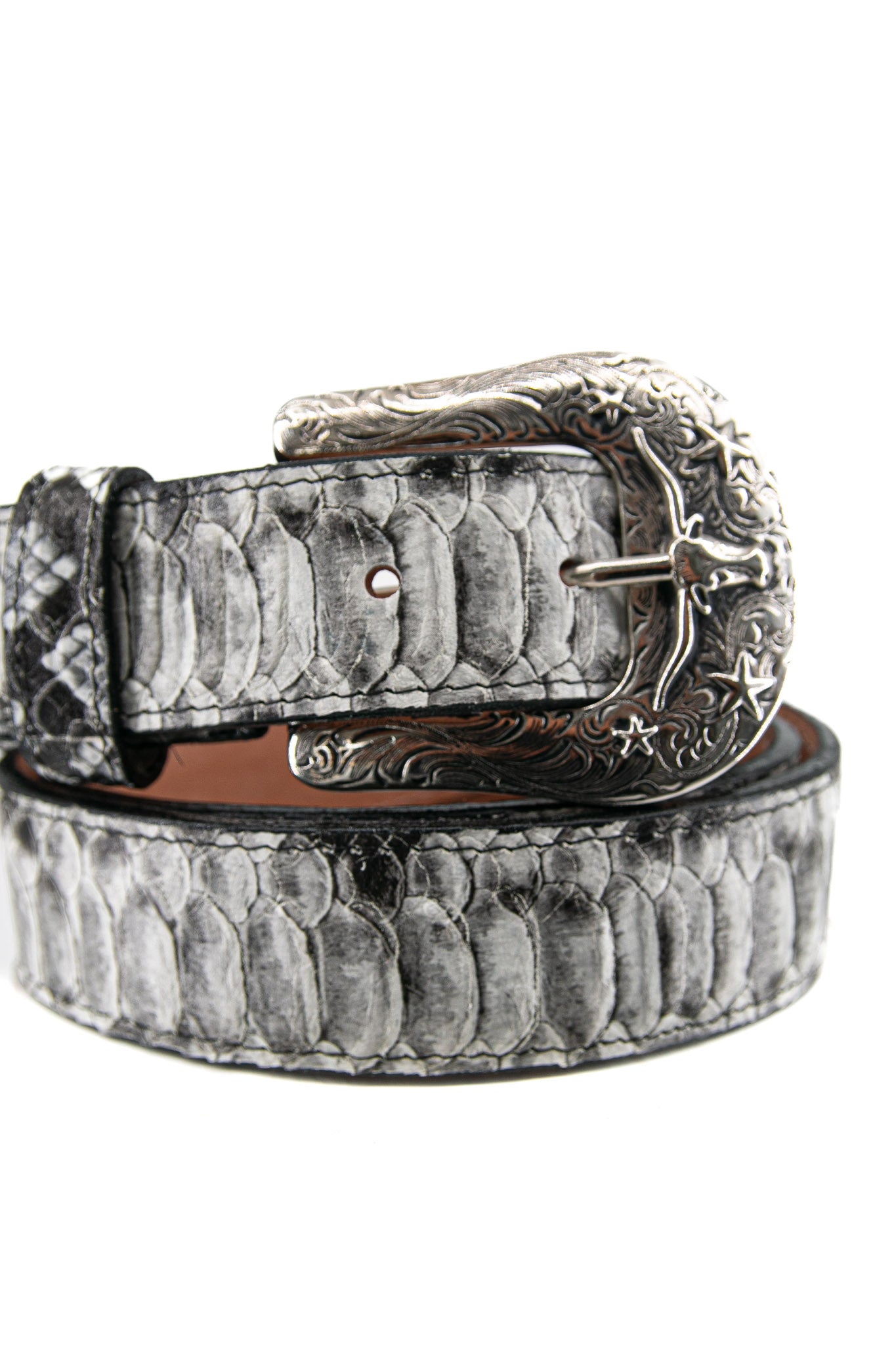 Python Cowboy Belt