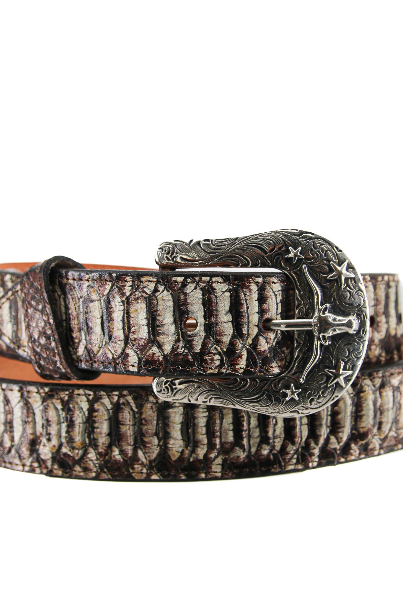 Python Cowboy Belt