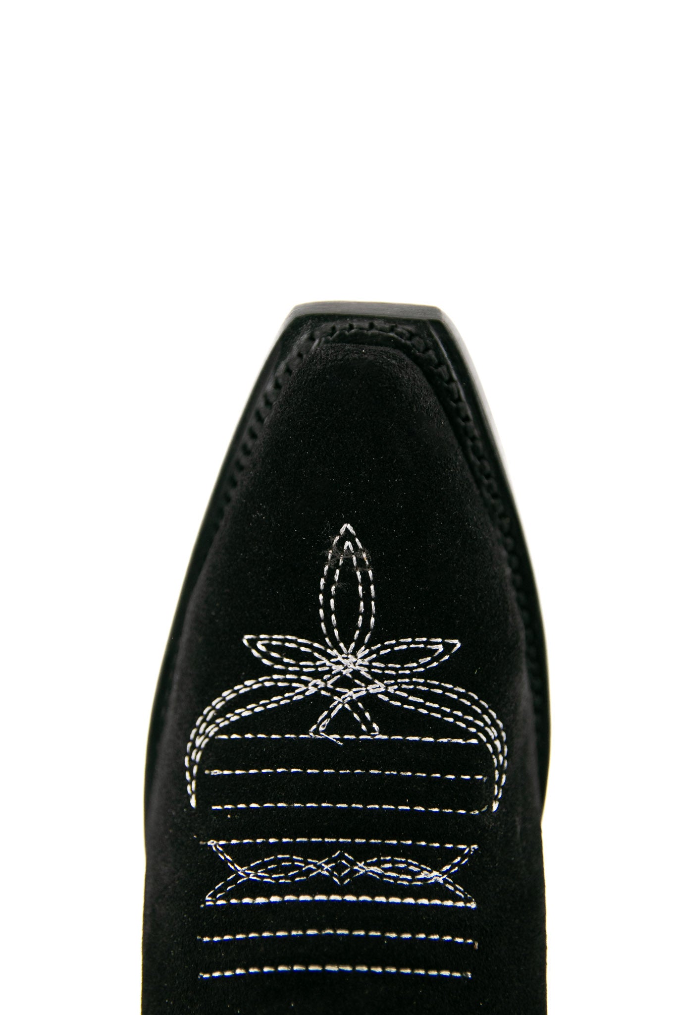 Maite Gamuza Tall Fringe Snip Toe Cowgirl Boot FINAL SALE