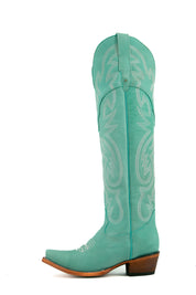 Julieta Knee High Tall Snip Toe Cowgirl Boot