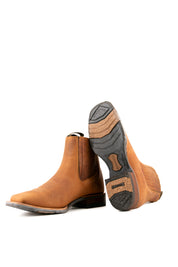 Bessero Rubber Rhino Men Square Toe Ankle Boot FINAL SALE