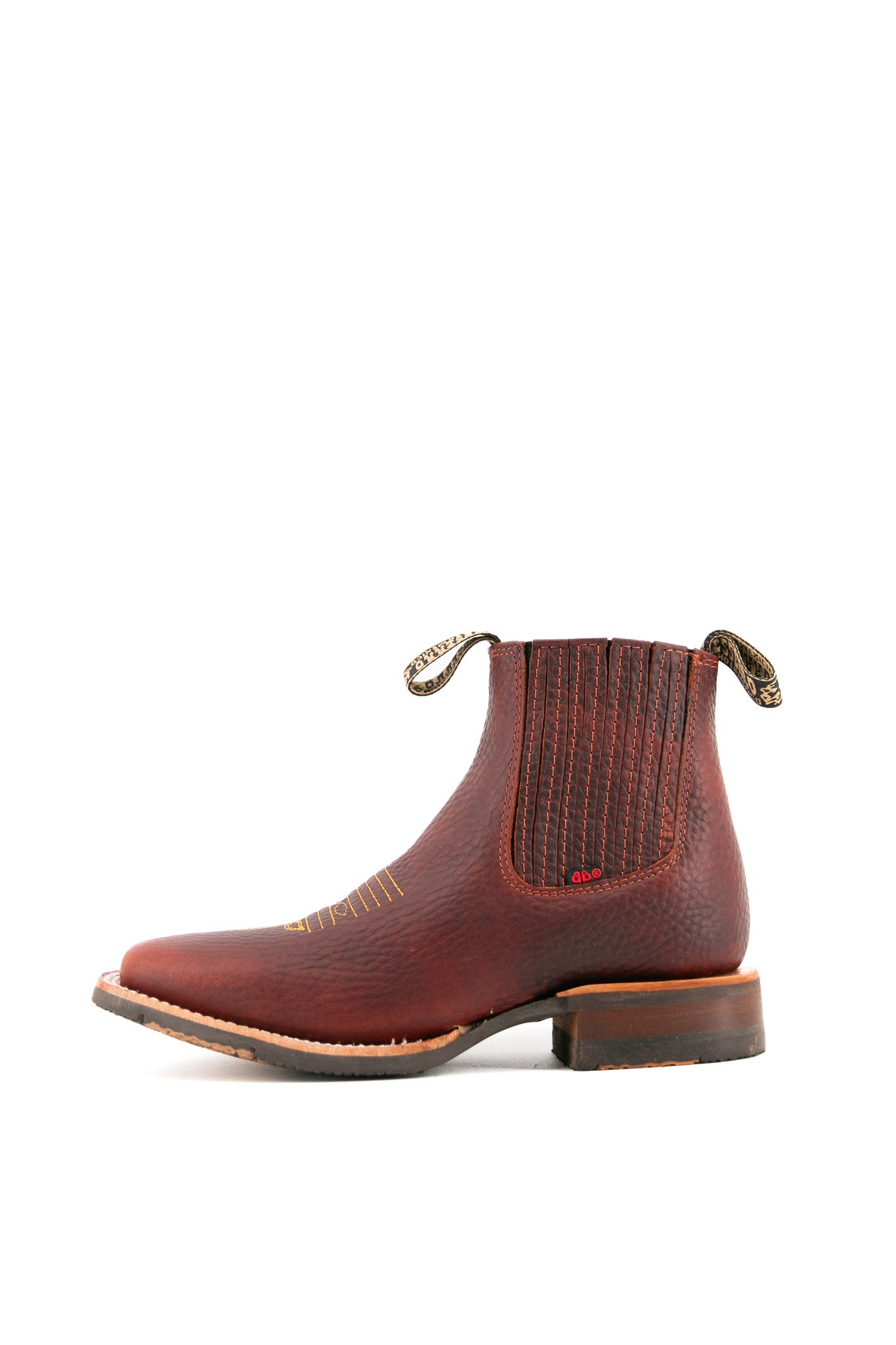 Bessero Rubber Rhino Men Square Toe Ankle Boot FINAL SALE