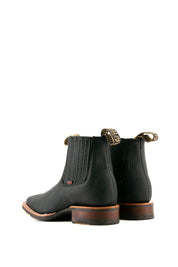 Bessero Rubber Rhino Men Square Toe Ankle Boot FINAL SALE