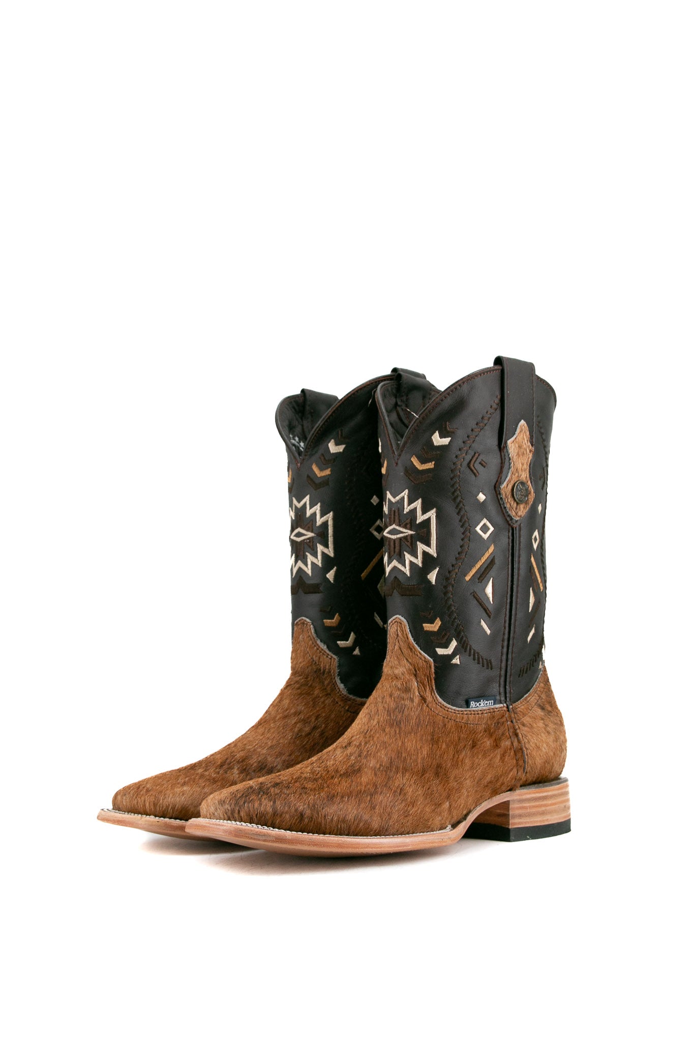 Mens square toe cowboy boots clearance on sale