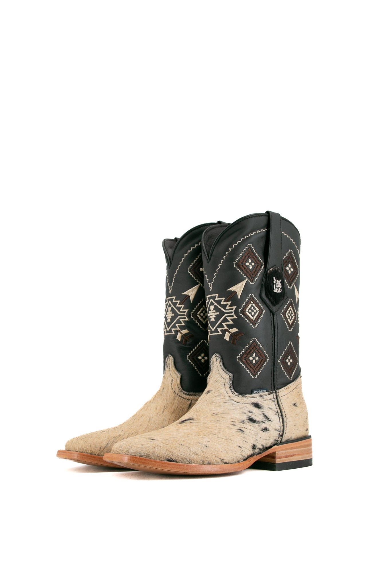 Cowboy Boots, Men’s size 6.5, New Mens Brown Square Toe Boots - Authentic Cowboy Boots main image 3