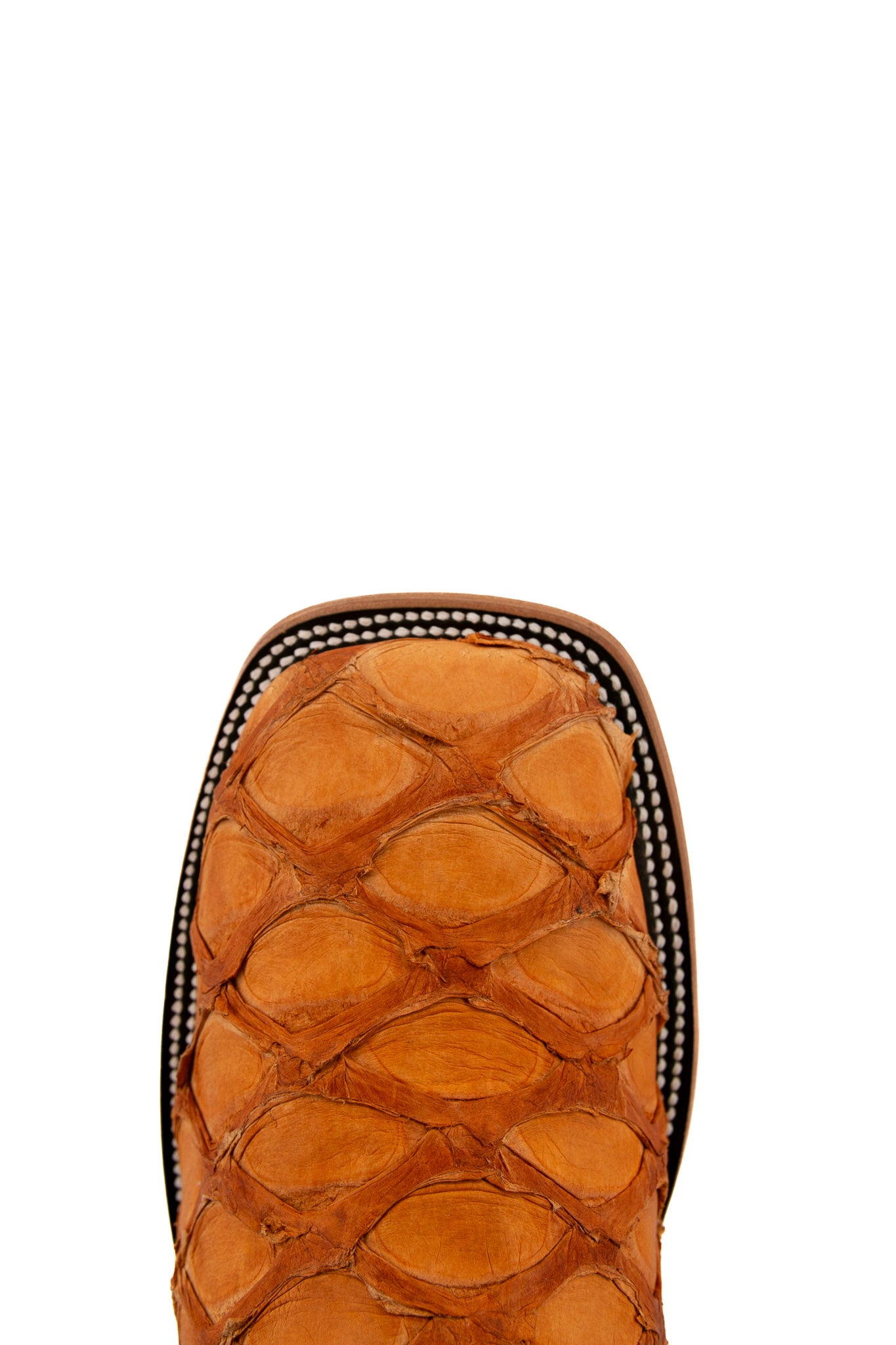 Exotic Fish Square Toe Cowboy Boot FINAL SALE