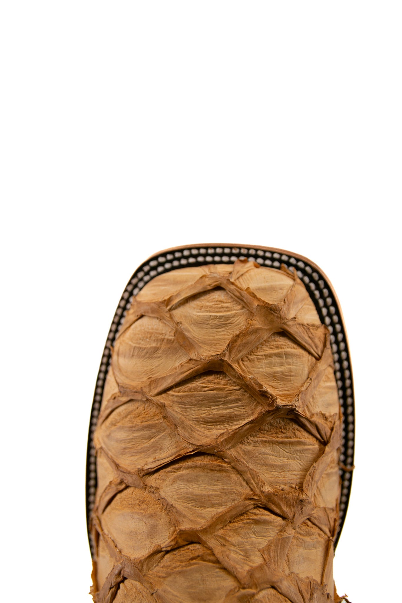 Exotic Fish Square Toe Cowboy Boot FINAL SALE