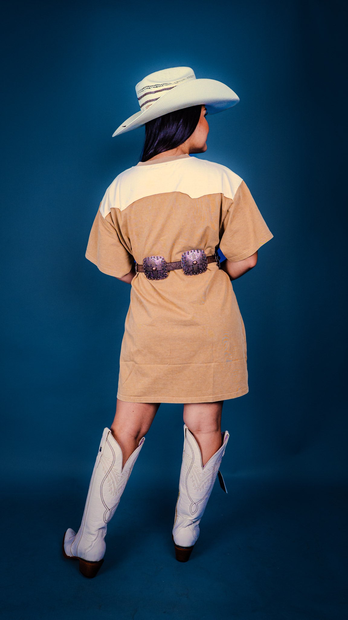 Wild Ride Western T-shirt Dress