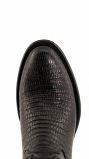 Montana Lizard  Red Bottom Round Toe Cowboy Boot