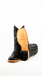 Jameson Belly Caiman Square Toe Cowboy Boot FINAL SALE
