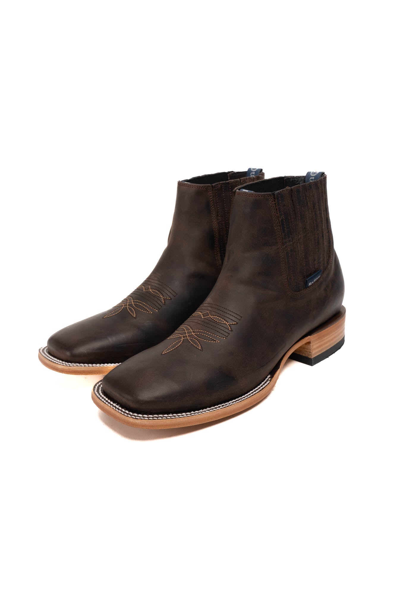 Senegal Ebano Men Square Toe Ankle Boot