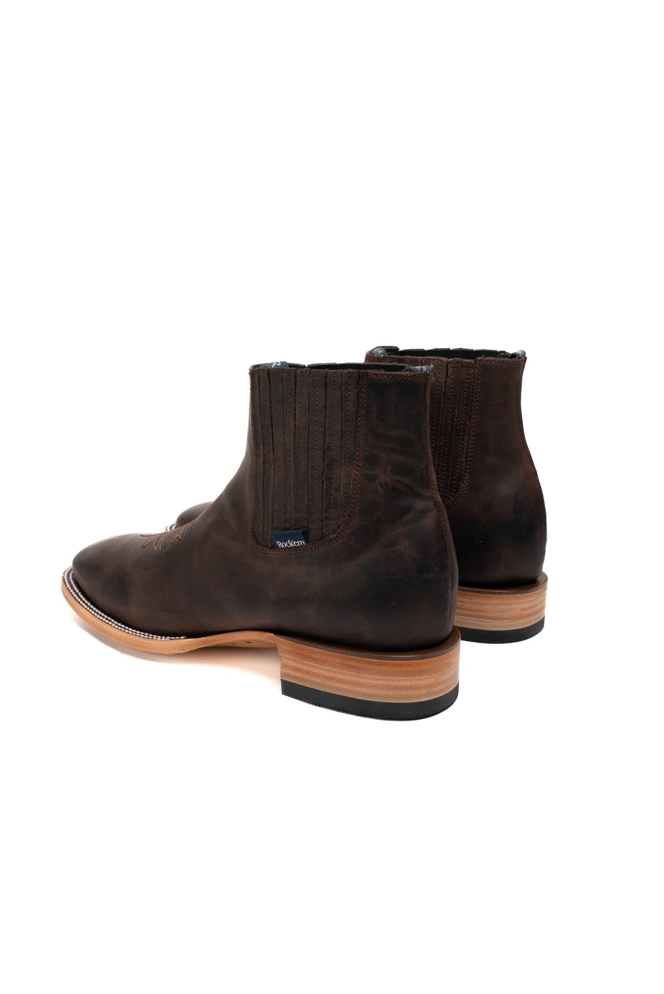 Senegal Ebano Men Square Toe Ankle Boot
