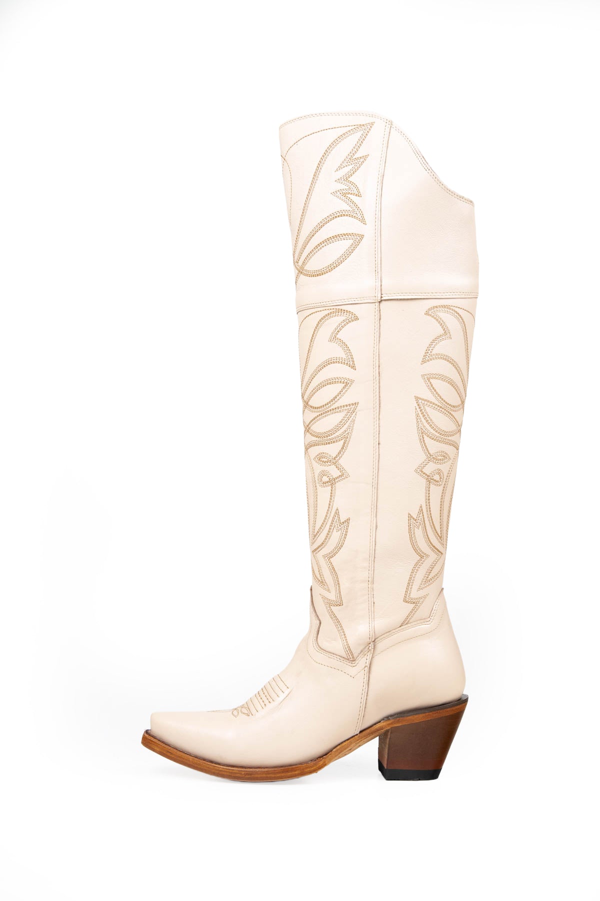 Myriam Knee High Snip Toe Cowgirl Boot