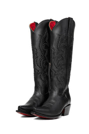 Marbella Tall Red Bottom Snip Toe Cowgirl Boot