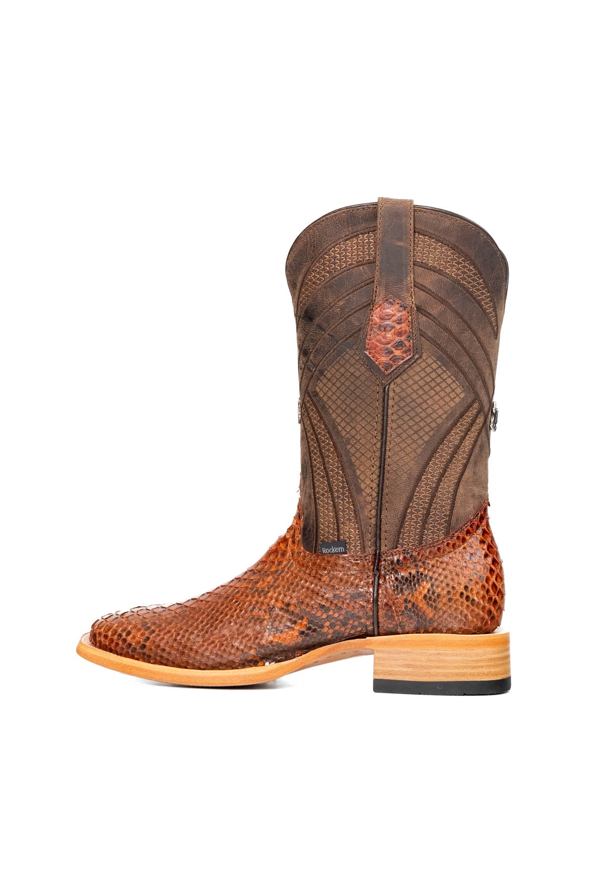 Monroe Python Square Toe Cowboy Boot