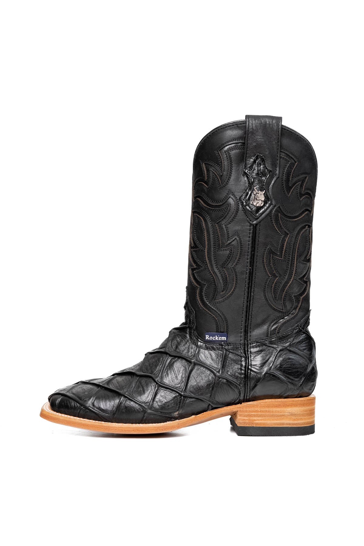 Bruce Big Bass Pirarucu Square Toe Cowboy Boot