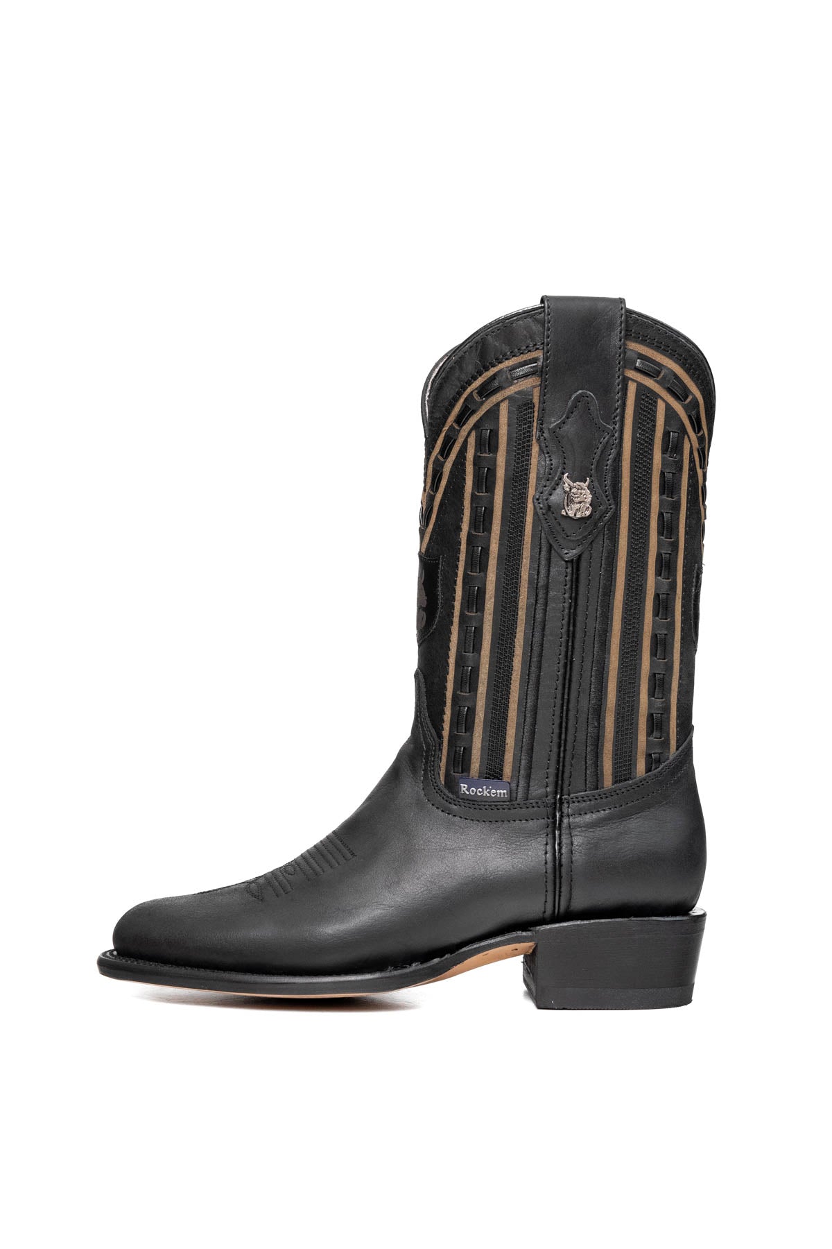 Brandon Round Toe Cowboy Boot