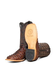 Bradley Python Square Toe Cowboy Boot